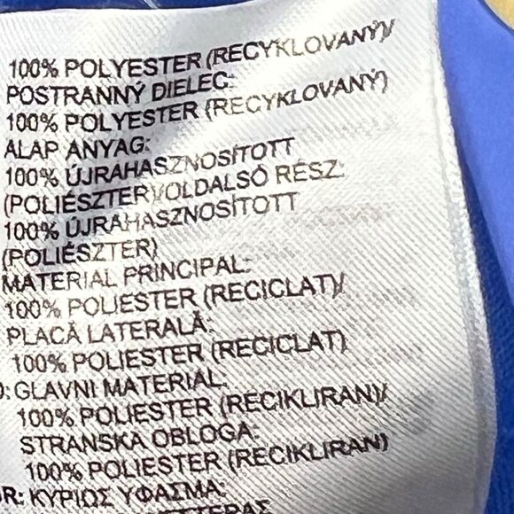 Adidas Polo Shirt Top KU Royal Blue Climacool University of‎ Kansas Jayhawks SM - Picture 11 of 12